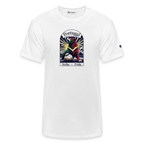 Portugal Iberian Wolf Soccer T Shirt, Pride Gift - Champion Unisex T-Shirt