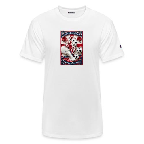 England Lion Soccer T Shirt, Football Pride Gift - Champion Unisex T-Shirt