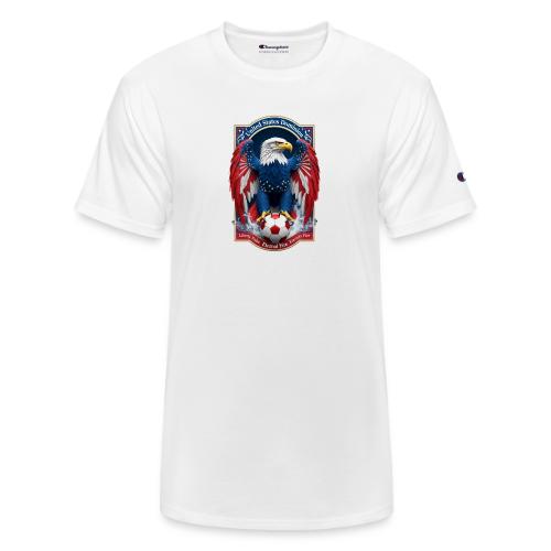USA Eagle Emblem T Shirt, USA Soccer Pride Gift - Champion Unisex T-Shirt