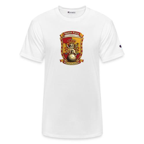 Spain Lion Fury T-Shirt, Spanish Crest Gift - Champion Unisex T-Shirt