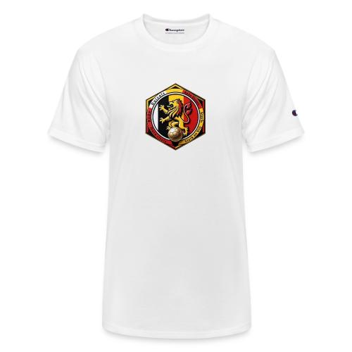 Belgium Lion Valor T-Shirt, Belgian Pride Gift - Champion Unisex T-Shirt