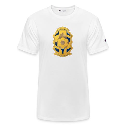 Riyadh Crown T Shirt, Modern Desert Pride Gift - Champion Unisex T-Shirt
