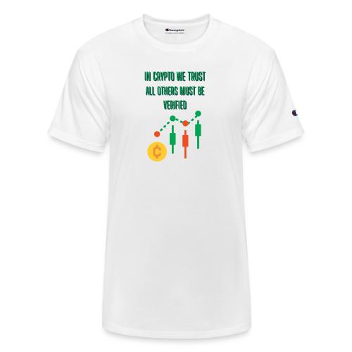 Sarcastic Bitcoin Investor T-shirt - Champion Unisex T-Shirt