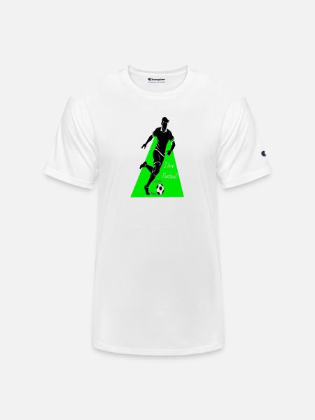 Passion for Football - Champion Unisex T-Shirt - white