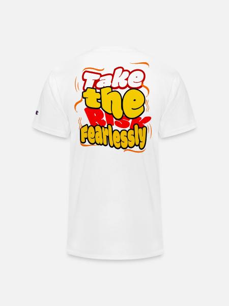 Fearless Tshirt - Champion Unisex T-Shirt - white
