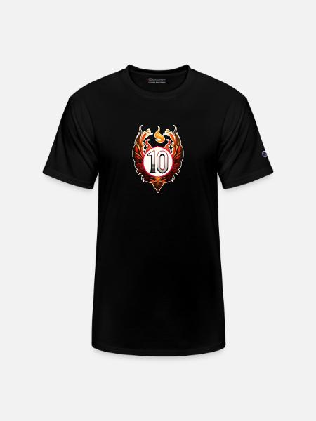 Ten Sports Number - Champion Unisex T-Shirt - black