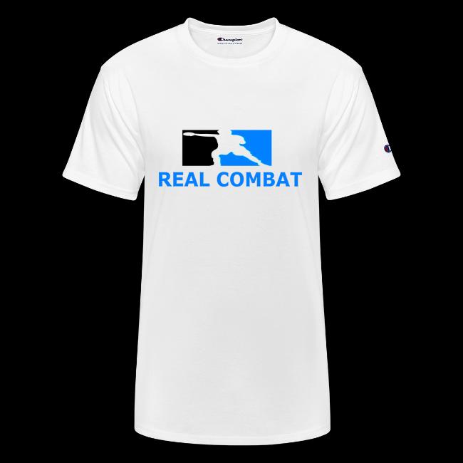 RCM MMA & BOXING Light Blue White Text