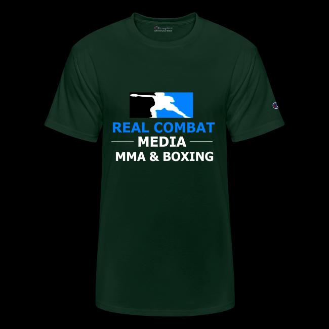 RCM MMA & BOXING Light Blue White Text