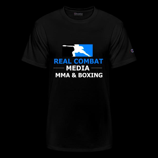 RCM MMA & BOXING Light Blue White Text