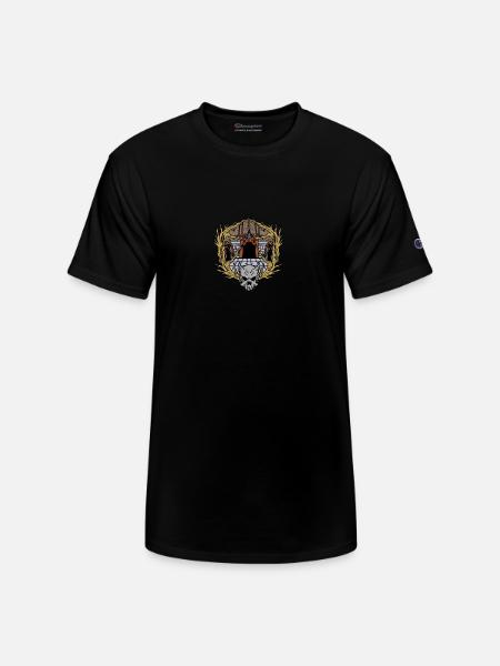 Dungeons Skeleton Magic Dungeon - Champion Unisex T-Shirt - black