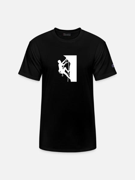 Climbing - Champion Unisex T-Shirt - black