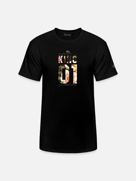KING AND QUEEN - Champion Unisex T-Shirt - black