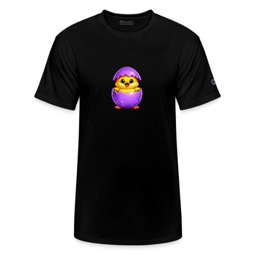 Easter Chick Purple - Champion Unisex T-Shirt