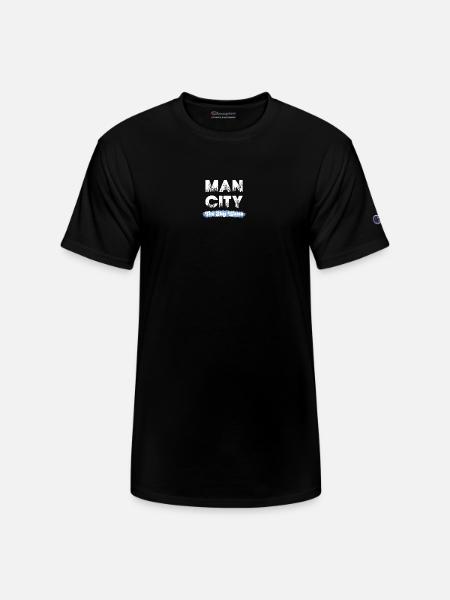 man_city - The Sky Blues - Champion Unisex T-Shirt - black