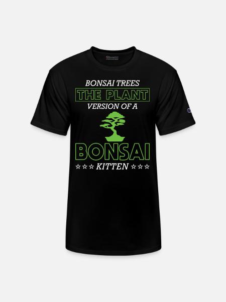 Bonsai Tree - Champion Unisex T-Shirt - black