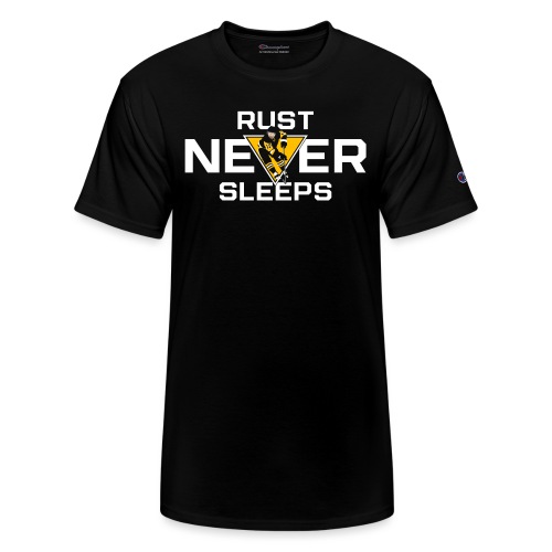 Rust Never Sleeps - Champion Unisex T-Shirt