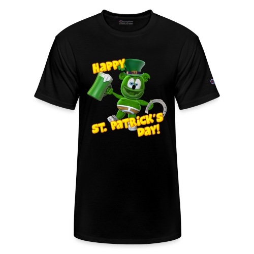 Gummibär (The Gummy Bear) Saint Patrick's Day - Champion Unisex T-Shirt