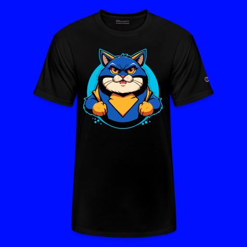 Superhero Cat - Champion Unisex T-Shirt