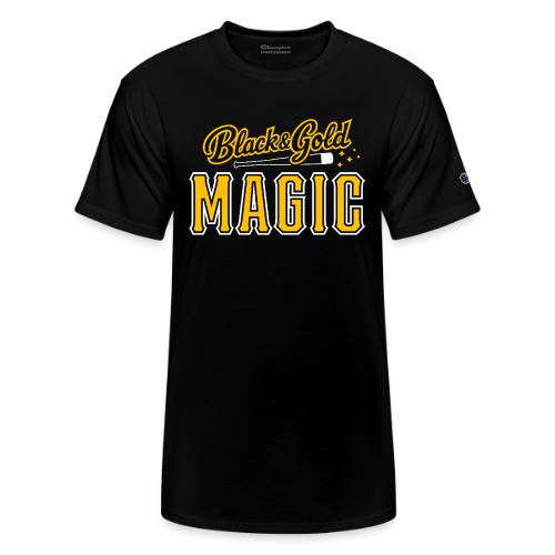 Black & Gold Magic - Champion Unisex T-Shirt
