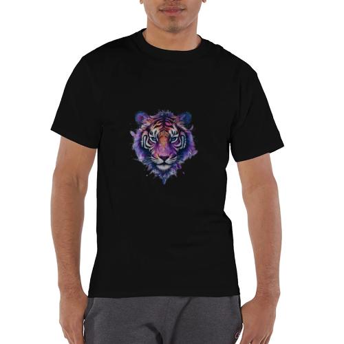 Mystic Violet Tiger - Champion Unisex T-Shirt