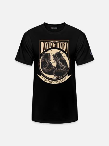 Boxing Hero - i am the greatest - Champion Unisex T-Shirt - black