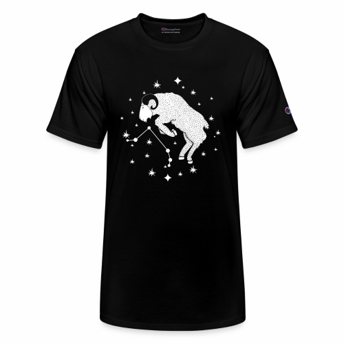 Ambitious Aries Constellation Birthday March April - Champion Unisex T-Shirt