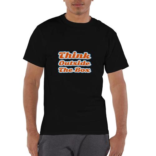 Think Outside the Box — Creative Mindset Script - Champion Unisex T-Shirt