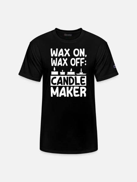 Candle Making - Champion Unisex T-Shirt - black