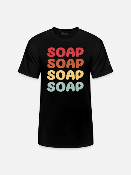 Soap - Champion Unisex T-Shirt - black