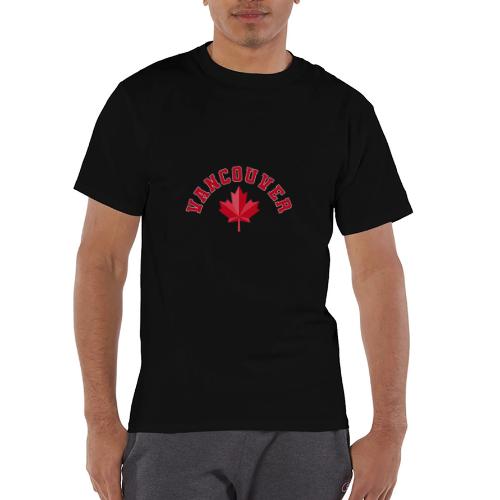 Vancouver with maple leaf - Champion Unisex T-Shirt