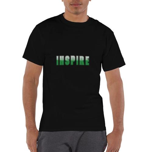 Inspire Word Art Design - Champion Unisex T-Shirt