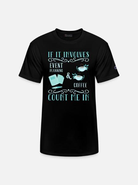 Event Planner - Champion Unisex T-Shirt - black