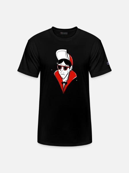 Count Drac - Champion Unisex T-Shirt - black