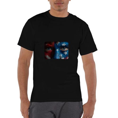 USA: Painted for the Flag - Champion Unisex T-Shirt
