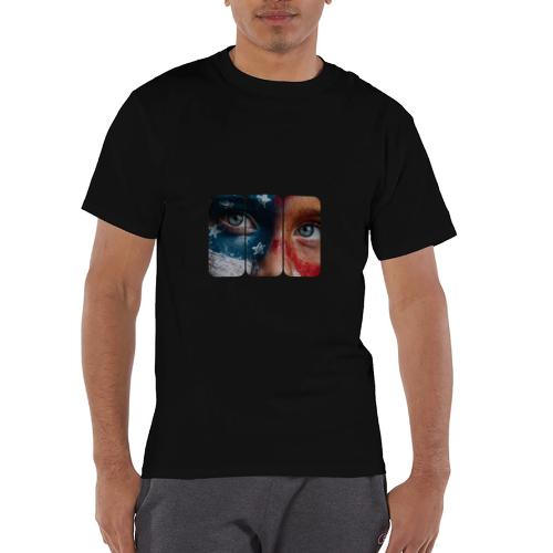 USA: Star-Spangled Glance - Champion Unisex T-Shirt
