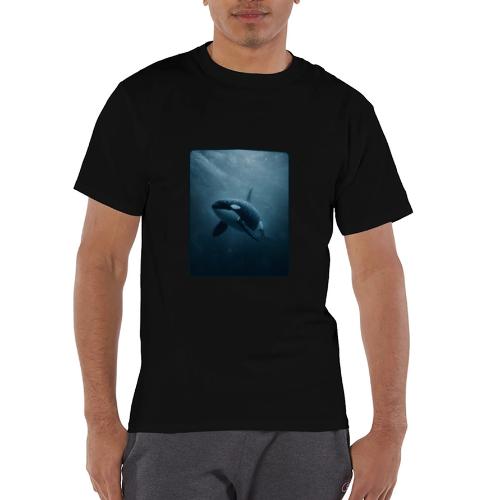 Orca Ocean Wildlife Design - Champion Unisex T-Shirt