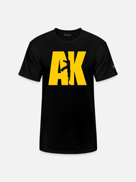AK47 YELLOW - Champion Unisex T-Shirt - black