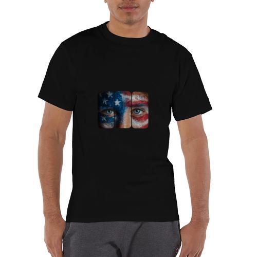 USA: Stars in Her Eyes - Champion Unisex T-Shirt