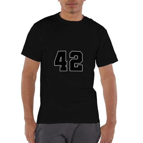 Varsity Number 42 Sports Style - Champion Unisex T-Shirt