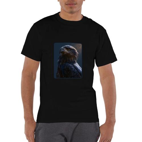Majestic Eagle Cinematic Portrait Design - Champion Unisex T-Shirt