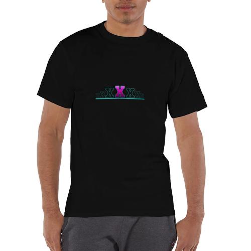Letter X – Capital Varsity Alphabet Monogram - Champion Unisex T-Shirt