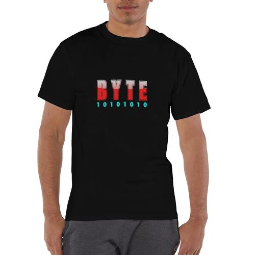 BYTE Binary Code Design - Champion Unisex T-Shirt