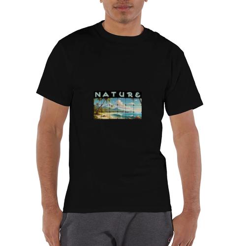 Nature: Sun-Kissed Shore - Champion Unisex T-Shirt