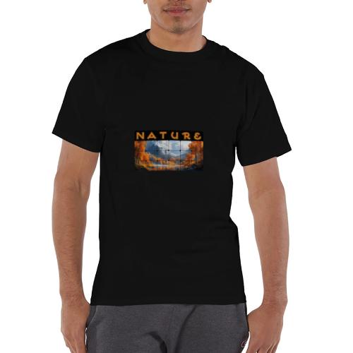 Nature: Golden Autumn Escape - Champion Unisex T-Shirt