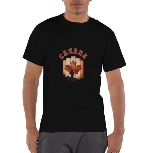 Proud Canadian Shadow - Champion Unisex T-Shirt