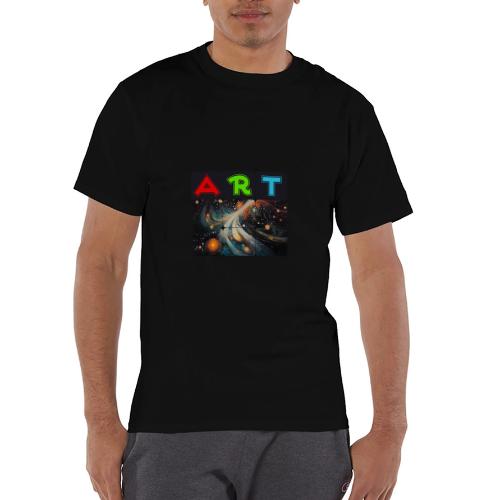 Swirls of Colorful Art - Champion Unisex T-Shirt