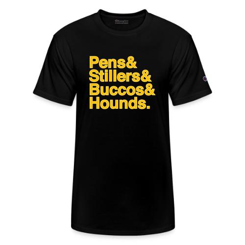 Pens & Stillers & Buccos & Hounds. - Champion Unisex T-Shirt