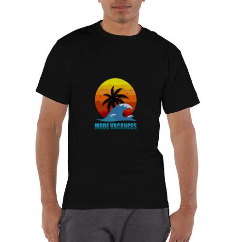 Vacation Mode: Tropical Escape - Champion Unisex T-Shirt