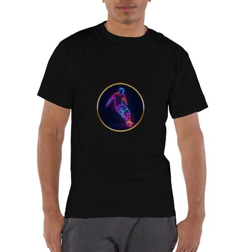 Soccer: Neon Golden Goal - Champion Unisex T-Shirt