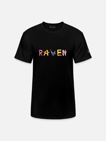 Raven - Champion Unisex T-Shirt - black